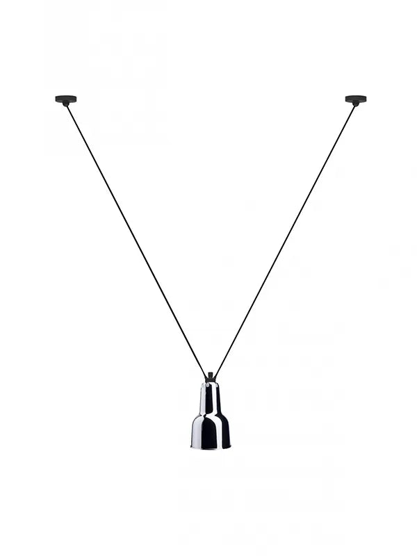Nr. 323OC Loftlampe fra Lampe Gras - Krom - Jacobsen Plus