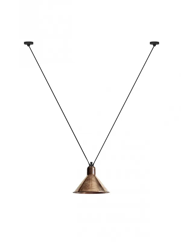 Nr. 323L Loftlampe fra Lampe Gras - Rå kobber - Jacobsen Plus