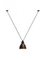 Nr. 323XL Loftlampe fra Lampe Gras - Rå kobber - rund skærm - Jacobsen Plus