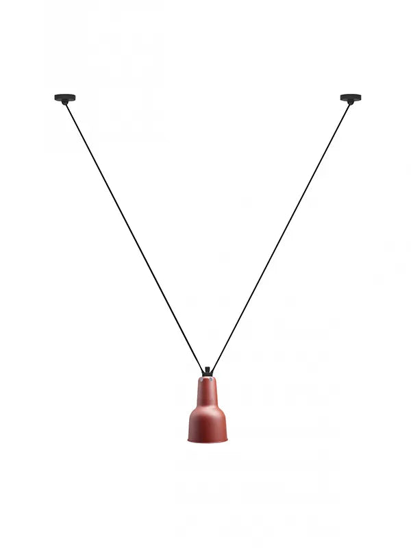 Nr. 323OC Loftlampe fra Lampe Gras - Rød - Jacobsen Plus