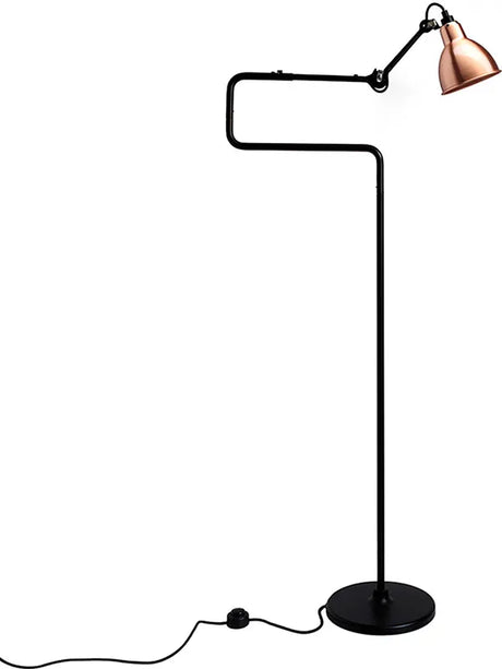 Nr. 411 gulvlampe fra Lampe Gras - Kobber - Jacobsen Plus