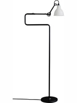 Nr. 411 gulvlampe fra Lampe Gras - Matteret glas - Jacobsen Plus