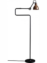 Nr. 411 gulvlampe fra Lampe Gras - Rå kobber - Jacobsen Plus