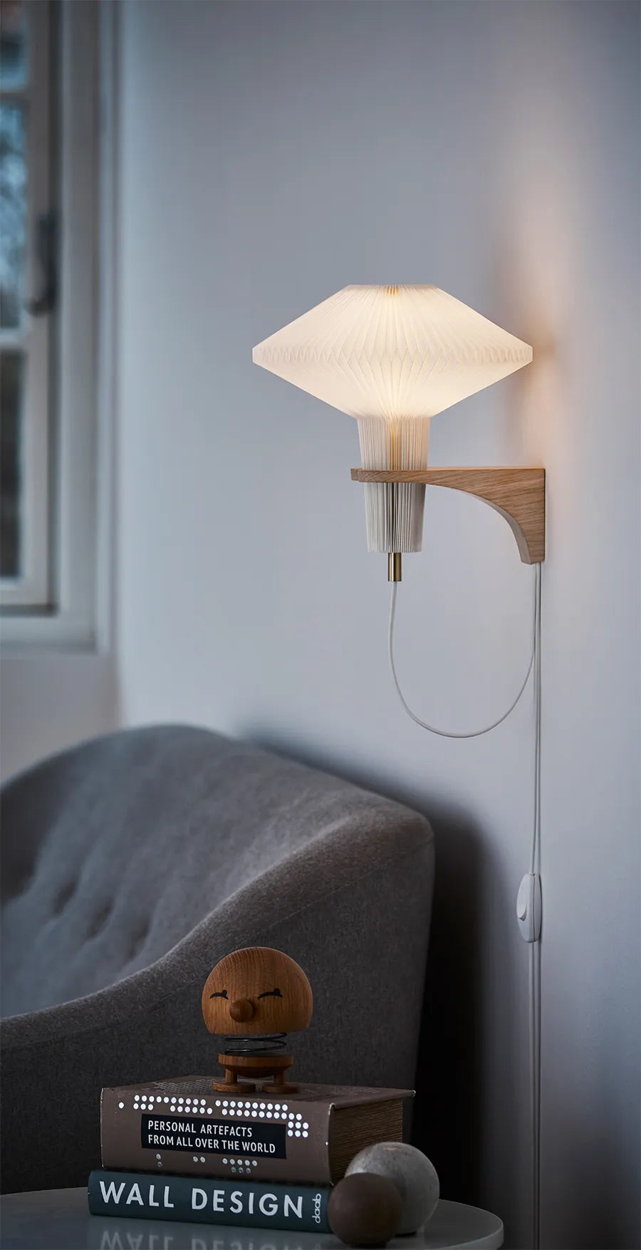 The Mushroom væglampe fra Le Klint