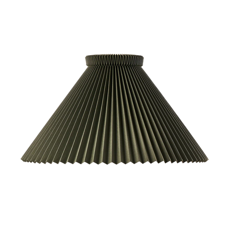 Model 1 Moss Green, lampeskærm fra Le Klint - 17 cm - papir - Jacobsen Plus