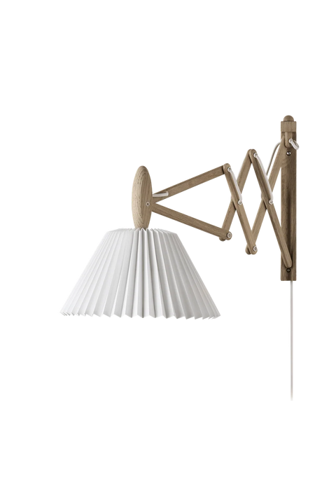 223 Sax væglampe fra Le Klint - Lys eg / Papir - Jacobsen Plus