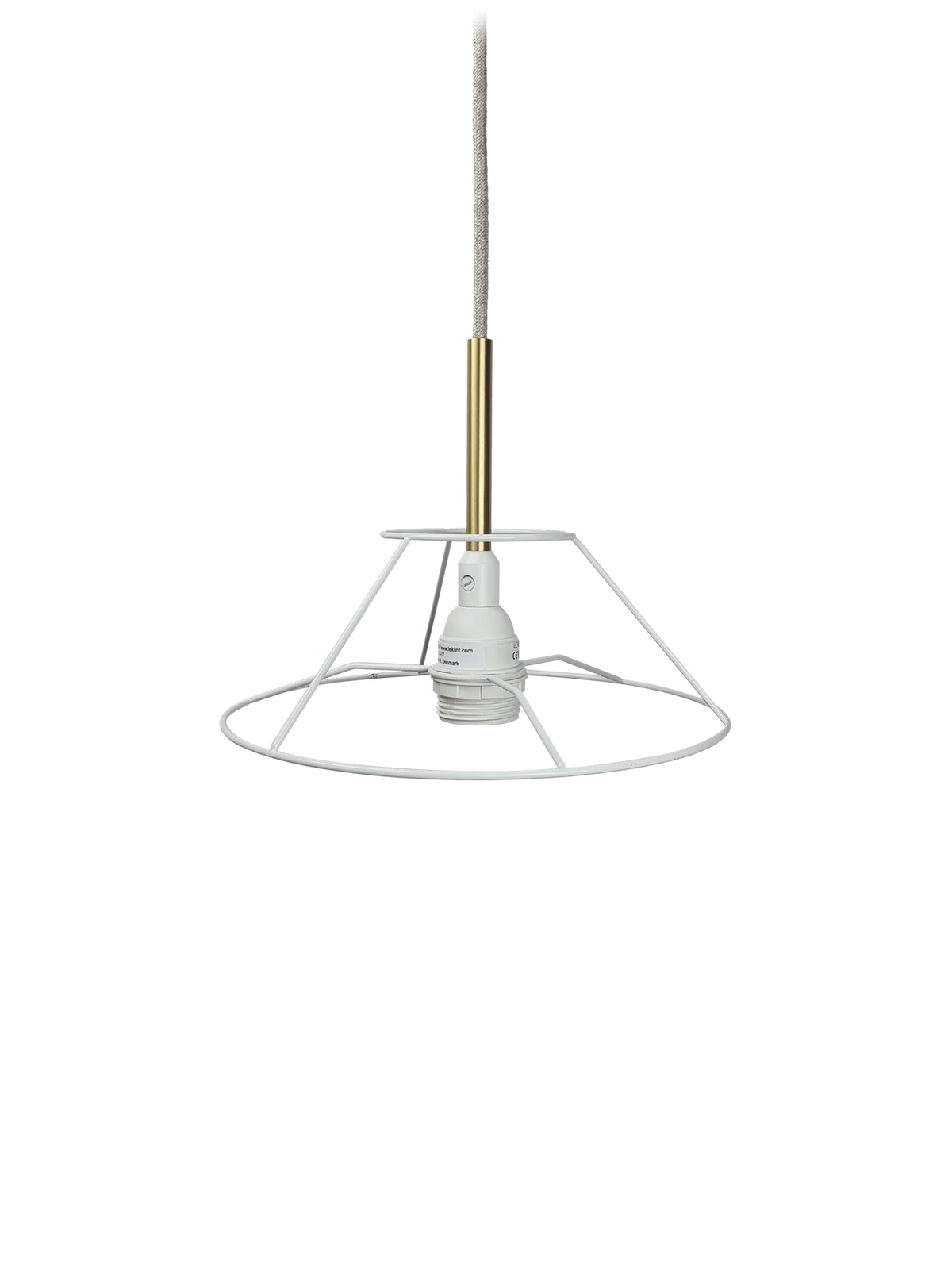 El ophæng fra Le Klint - MODEL 900 MESSING · OPHÆNG / 3 METER HØR LEDNING INKL. 403B STATIV - SKÆRM STR. 27 - 30 - 35 - 38 - Jacobsen Plus