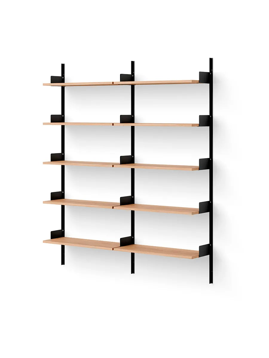 Library Shelf fra New Works - Eg-sort - Jacobsen Plus