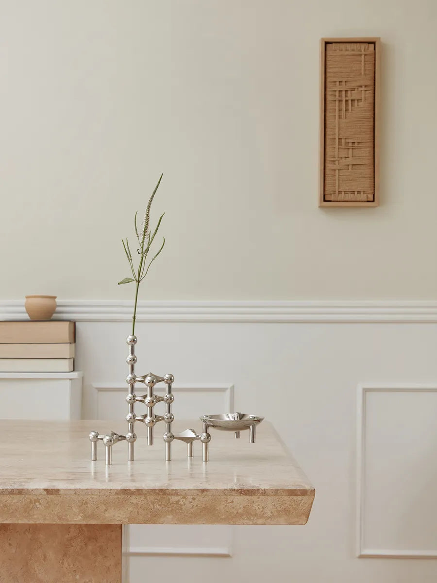 Nagel Lysestage, krom fra STOFF Nagel