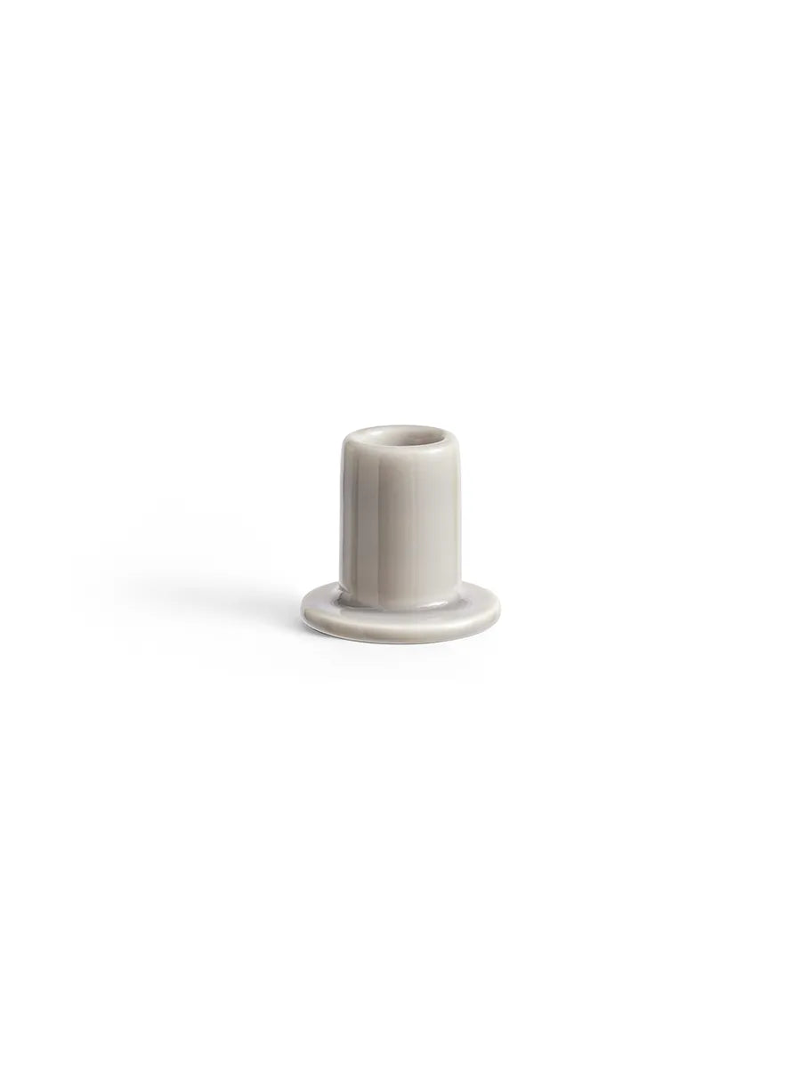 Tube Candleholder, S fra Hay - Light grey - Jacobsen Plus