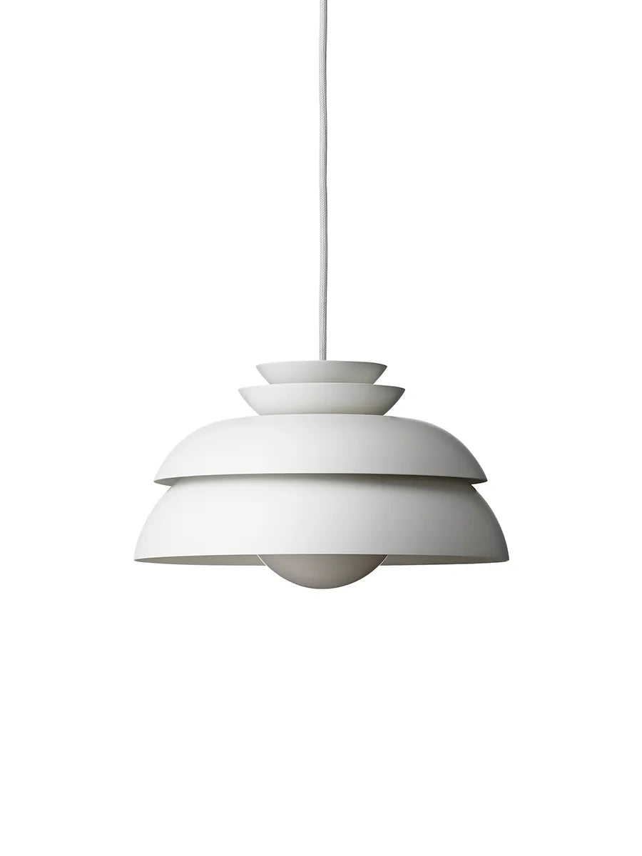 Concert Pendel, White fra Fritz Hansen - P1 (Ø320mm) - Jacobsen Plus