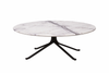 Blink sofabord Ø108 cm, marmor fra Stellar Works