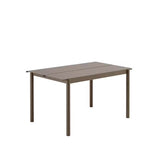 Vitra x Muuto havemøbelsæt med 1 Linear Steel Taupe bord 140 x 75, og 4 sorte Eames Wire Chairs (DKR) - 3 - Jacobsen Plus