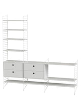 Living Room J fra String - Hvid-hvid - Jacobsen Plus