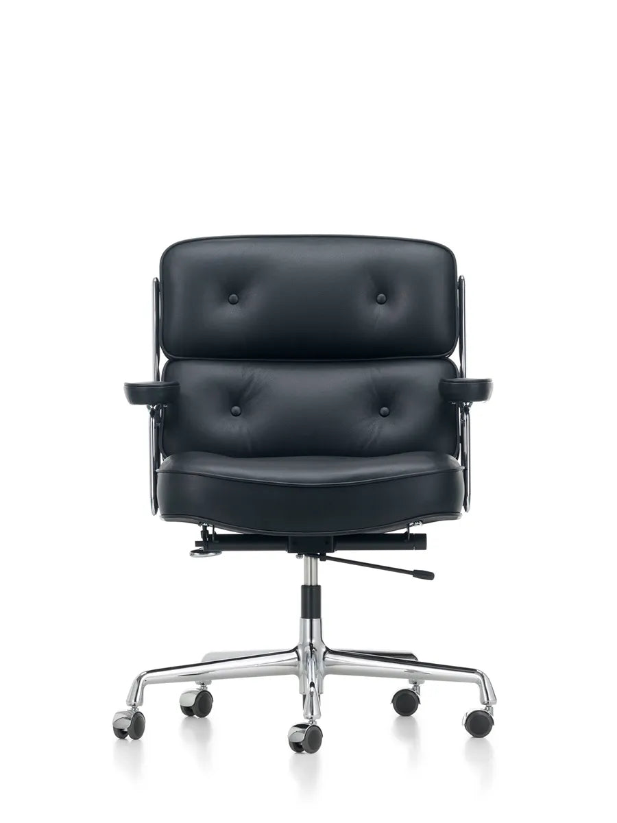 Lobby Chair ES 104 kontorstol, sort læder fra Vitra - 2 - Jacobsen Plus