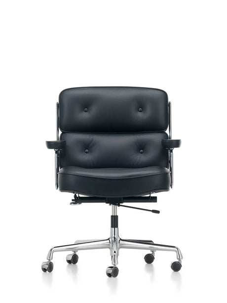 Lobby Chair ES 104 kontorstol, sort læder fra Vitra - 2 - Jacobsen Plus