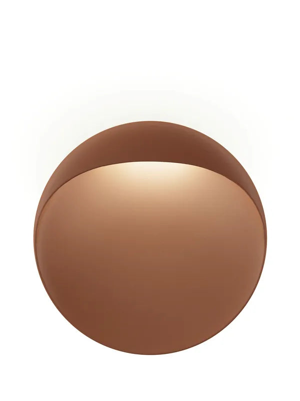 Flindt væglampe fra Louis Poulsen - Ø 400 / Corten - Jacobsen Plus