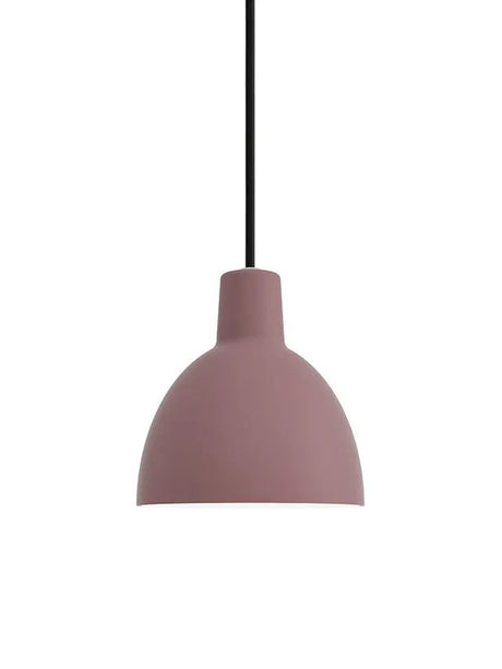 Toldbod 120 pendel fra Louis Poulsen - Mørk rosa / Sort tekstil - Jacobsen Plus