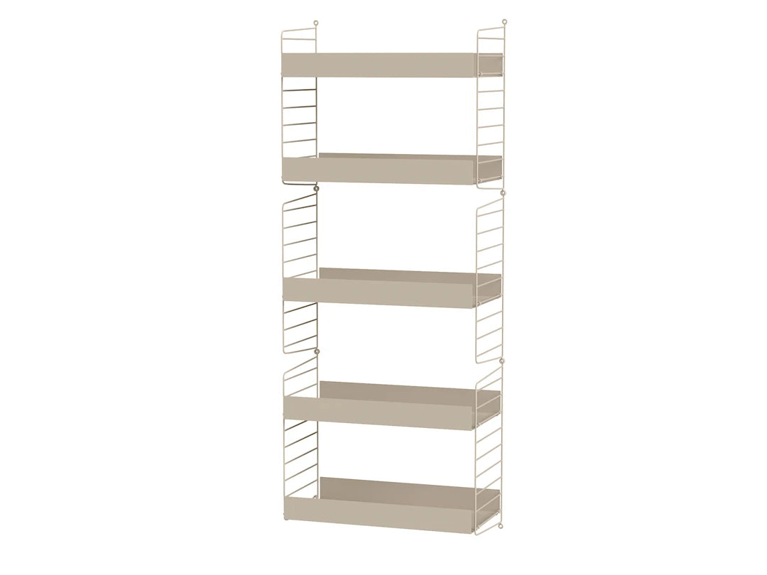 Reol, Living room B fra String - Beige - beige - Jacobsen Plus