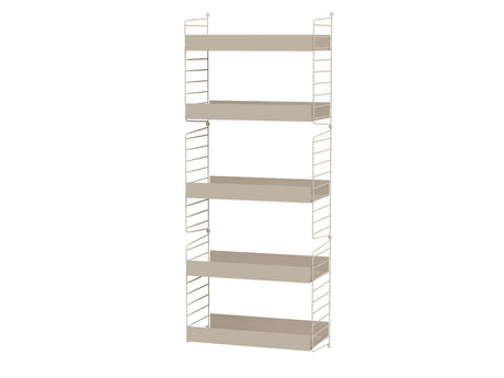 Reol, Living room B fra String - Beige - beige - Jacobsen Plus