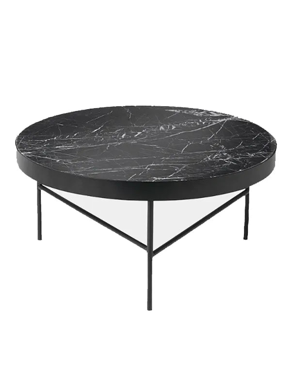 Marble table - large fra Ferm Living - Sort - Jacobsen Plus