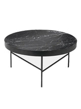 Marble table - large fra Ferm Living - Sort - Jacobsen Plus