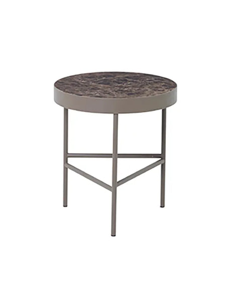 Marble table - medium fra Ferm Living - Brun - Jacobsen Plus