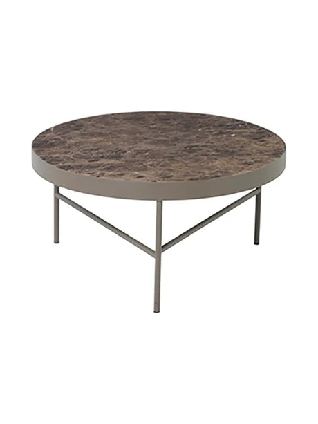 Marble table - large fra Ferm Living - Brun - Jacobsen Plus