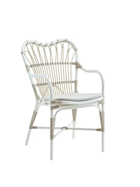 Margret Exterior Spisestol fra Sika-Design - B450 - White / Dove White - Jacobsen Plus