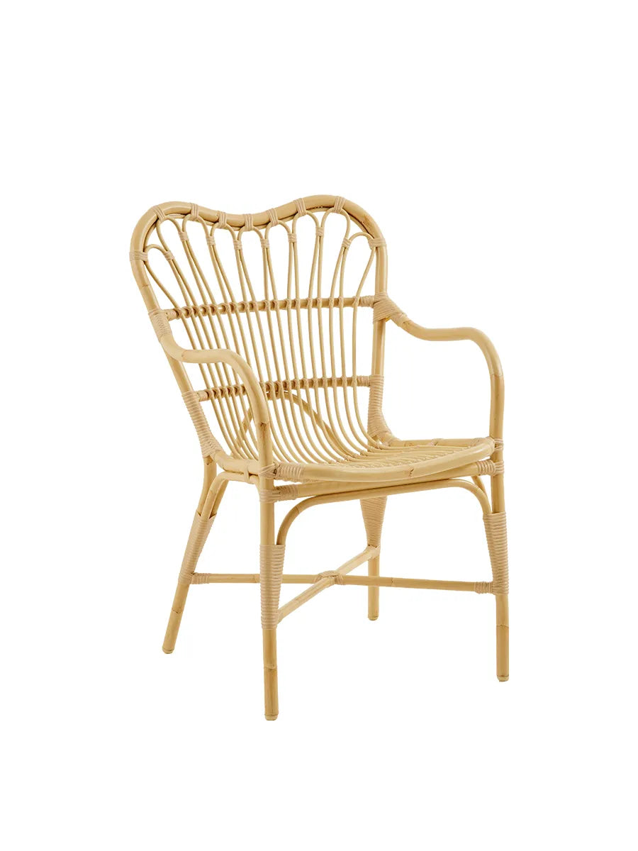 Margret Exterior Spisestol fra Sika-Design - Ingen hynde / Natur - Jacobsen Plus