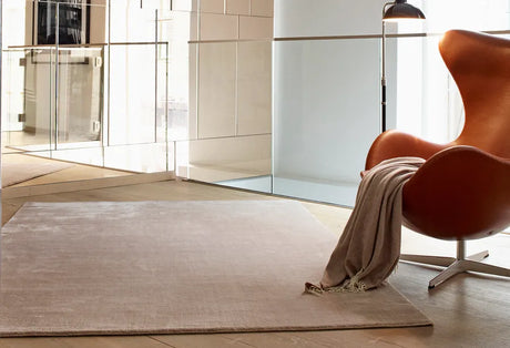 Earth Bamboo Tæppe fra Massimo - 200 x 300 cm / Nougat Rose - Jacobsen Plus