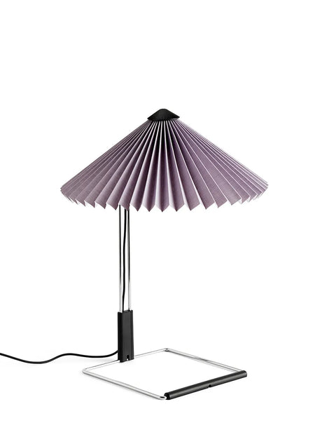 Matin Bordlampe, mirror plated base fra Hay - Blue - Jacobsen Plus