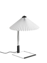 Matin Bordlampe, mirror plated base fra Hay - White - Jacobsen Plus