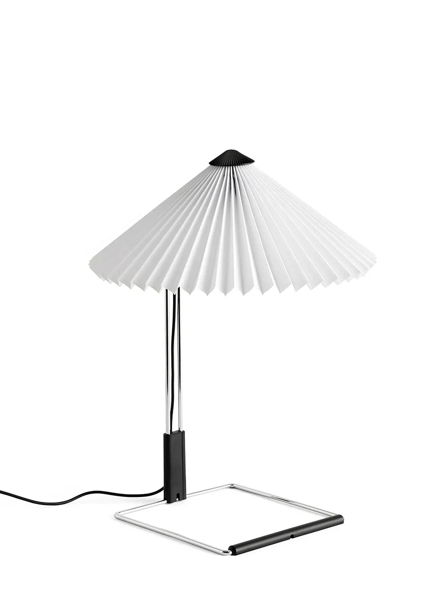 Matin Bordlampe, mirror plated base fra Hay - 6 - Jacobsen Plus