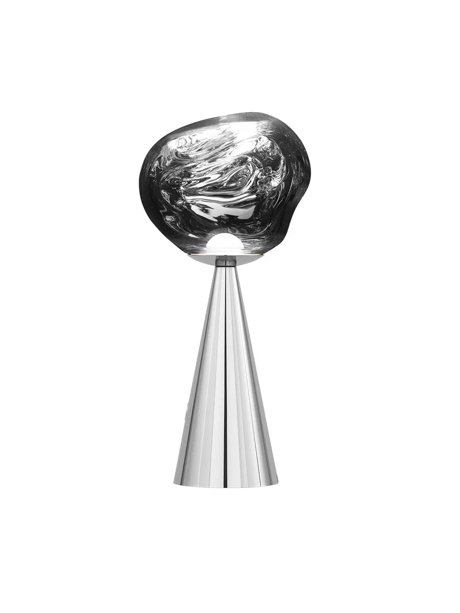 Melt Portable Bordlampe, silver fra Tom Dixon - 6 - Jacobsen Plus