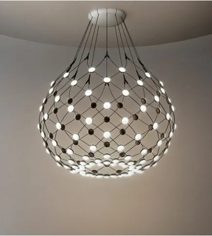 Mesh LED pendel Ø80 fra Luceplan - 1 meter ledning - Jacobsen Plus