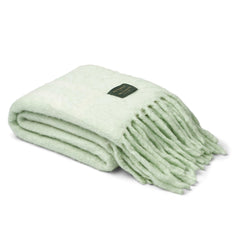 Weekend Plaid, mint & creme fra Bongusta