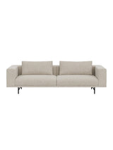 Vipp - Loft 3-Personers Sofa - Mist - Sort pulverlakeret stel - Jacobsen Plus