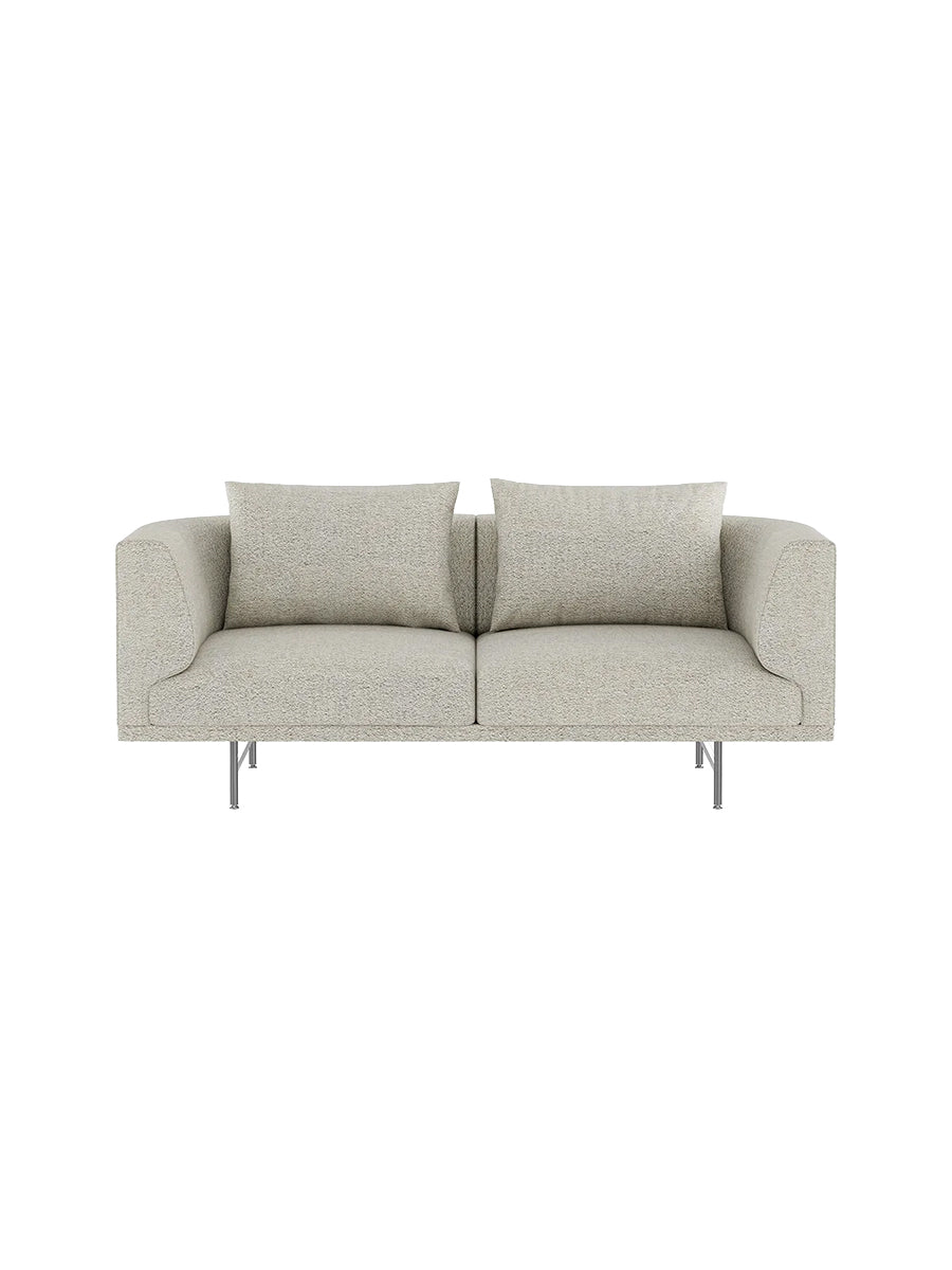 Vipp - Chimney 2-Personers Sofa - Mist - Rustfrit stål stel - Jacobsen Plus