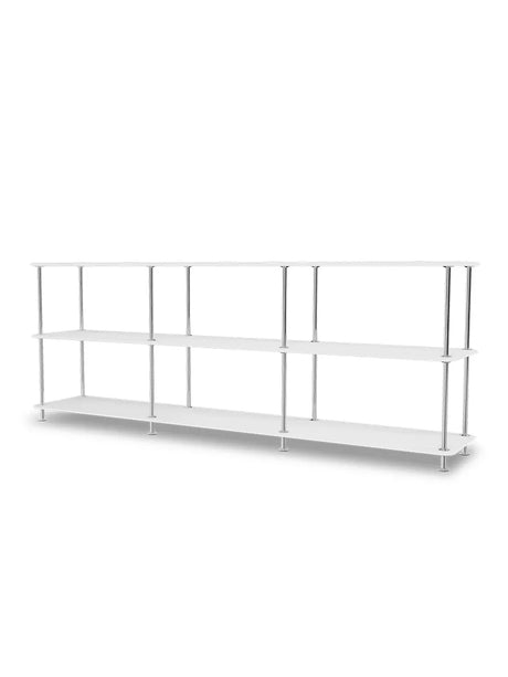 Montana Free Reol 222000, chrome - New white - Jacobsen Plus