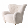 Natural Oak - Sheepskin Moonlight
