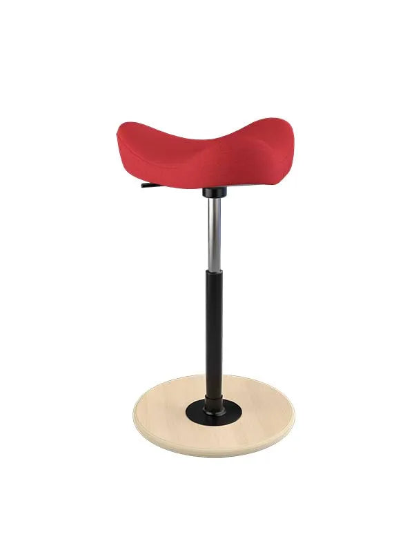 Move Stol fra Variér - Revive / Red REV634 / Natural ash - Jacobsen Plus