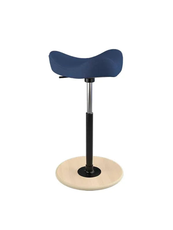 Move Stol fra Variér - Revive / Dark blue REV774 / Natural ash - Jacobsen Plus