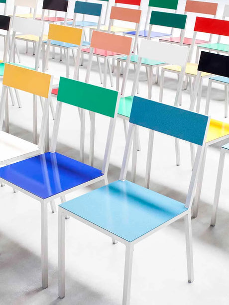 Alu Chair fra Valerie Objects - Yellow - Pink - Jacobsen Plus