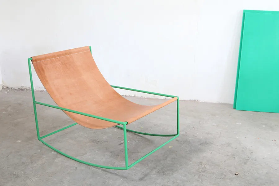 Rocking Chair, green fra Valerie Objects - 3 - Jacobsen Plus