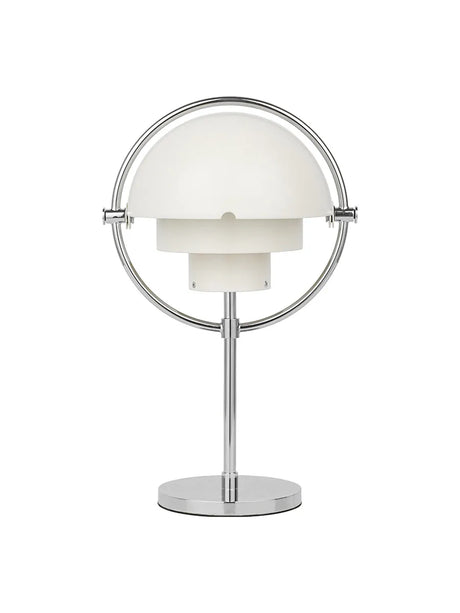 Multi-Lite Portable Bordlampe, krom/hvid fra GUBI - 1 - Jacobsen Plus