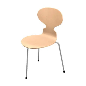 3100 Myren med 3 ben af Arne Jacobsen - Ingen farve / Bøg - Jacobsen Plus