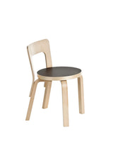 N65 Barnestol fra Artek - Birk-Sort - Jacobsen Plus