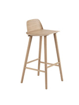 Nerd Bar Stool fra Muuto - Oak - Jacobsen Plus