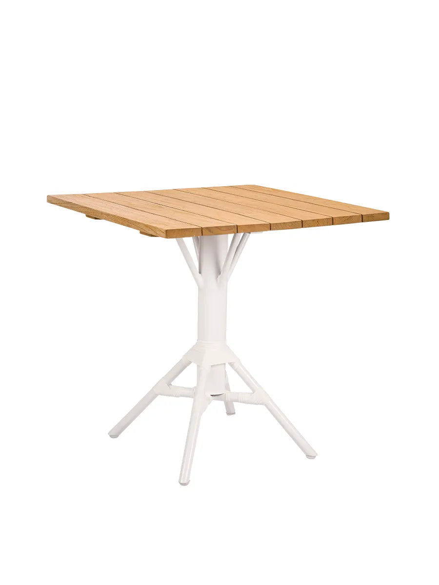 Nicole Cafébord 70x70 fra Sika-Design - White - Jacobsen Plus